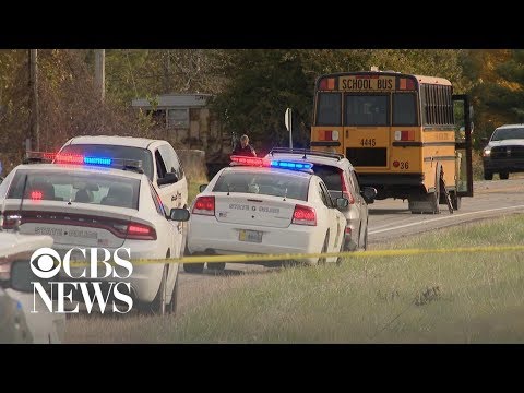 Pickup truck fatally strikes 3 siblings at Indiana college bus close