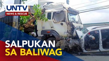 Truck at SUV, nagsalpukan sa Baliwag, Bulacan; 5 patay, 2 ang sugatan