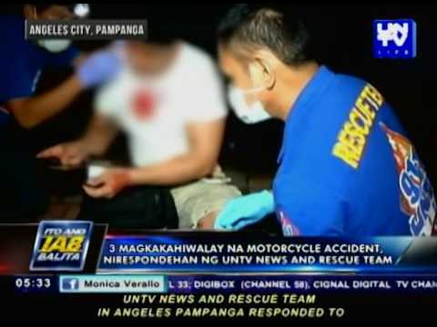 3 magkakahiwalay na motorbike accident, nirespondehan ng UNTV News and Rescue