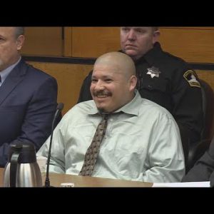 Cop-killing suspect has chilling courtroom outburst