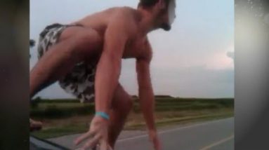 Automotive Surfing: Loopy Moments Caught on Tape