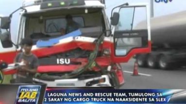 Laguna Files & Rescue Team, tumulong sa naaksidente sa SLEX