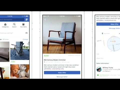 Facebook launches Craigslist-model “Market”
