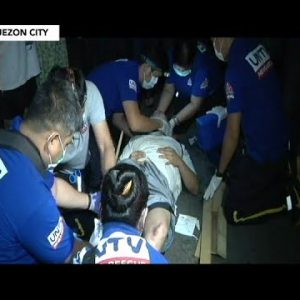 Lalaking nabangga ng van sa Quirino Dual carriageway, tinulungan ng UNTV Info & Rescue