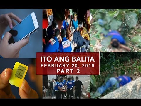 UNTV: Ito Ang Balita (February 20, 2019) PART 2