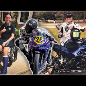 15-Year-Broken-down Bike Racer Breaks Her Ankles in Shatter
