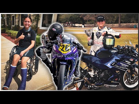 15-Year-Broken-down Bike Racer Breaks Her Ankles in Shatter