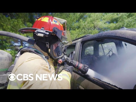 Lithium-ion battery fires are up. Are firefighters spellbinding?