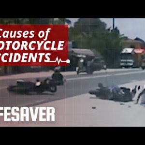 5 Most Usual Causes of Motorcycle Accidents | LIFESAVER