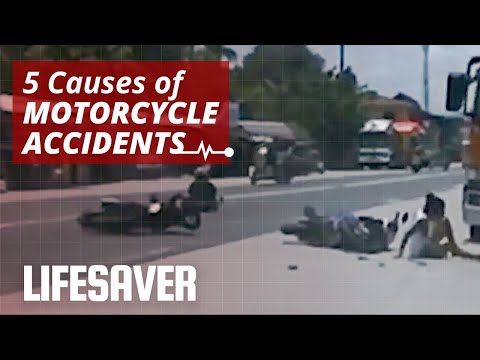 5 Most Usual Causes of Motorcycle Accidents | LIFESAVER
