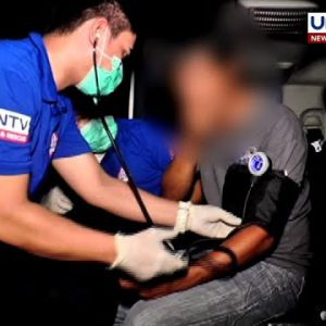 Naaksidenteng taxi driver, tinulungan ng UNTV News and Rescue