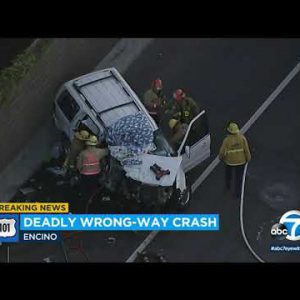 Lady killed, 4 youngsters injured in contaminated-capacity shatter on 101 Freeway in Encino | ABC7