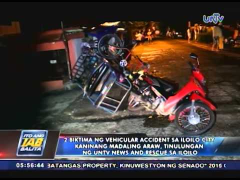 2 biktima ng aksidente sa Iloilo Metropolis, tinulungan ng UNTV Data and Rescue