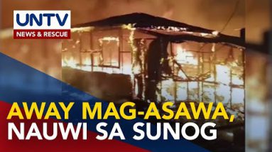 Sunog na tumupok sa mahigit 200 bahay sa Zamboanga City, dahil sa away magazine-asawa