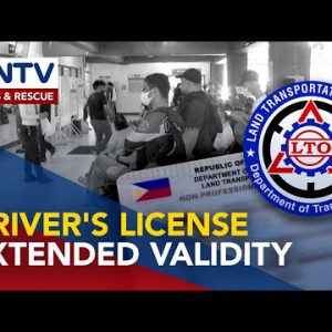 LTO to assemble validity of driver’s license expiring Apr. 24 extended to Oct. 31, 2023