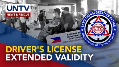 LTO to assemble validity of driver’s license expiring Apr. 24 extended to Oct. 31, 2023