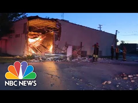 To find: Truck Crashes Into Building, Uncovers Illegal Marijuana Operation