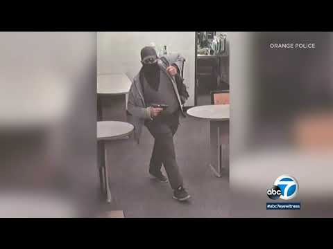 Surveillance video captured suspect in Orange mass shooting interior workplace building | ABC7