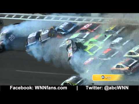 Talladega Rupture Video 2012: Wide 25-Car Pileup