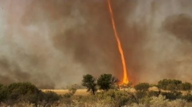 Tornado Engulfed by Fire Caught on Tape | Correct Morning The united states | ABC Recordsdata
