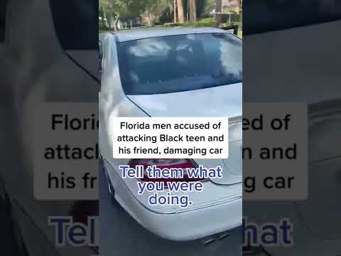 #Florida Males Accused Of Attacking Sad Teen And His Pal, Negative Car