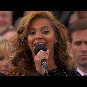Beyonce Nationwide Anthem at Presidential Inauguration Ceremony 2013 | ABC News