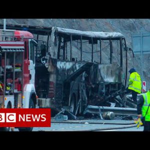 Kids among no longer less than forty five killed in Bulgaria bus crash – BBC News