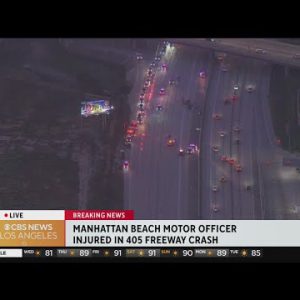 Manhattan Seaside officer injured in 405 Freeway fracture in Carson
