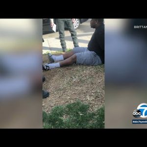 ‘Don’t smash my daddy!’: Video captures boy’s scared response throughout dad’s arrest in IE | ABC7