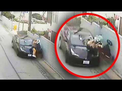 Teen Driver Hits Lady Strolling With Infant in Stroller