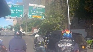 Peruse: Biker gang chases, beats SUV driver in NYC