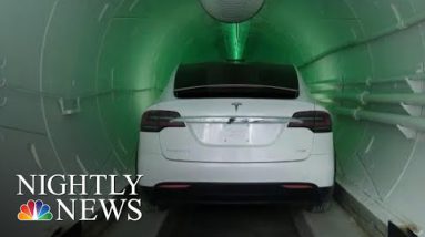 Elon Musk Unveils Take a look at Automobile Tunnel As A Repair For Los Angeles Traffic | NBC Nightly News