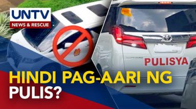PNP, itinangging pag-aari ng pulisya ang viral luxury car na might maybe presumably well presumably police markings