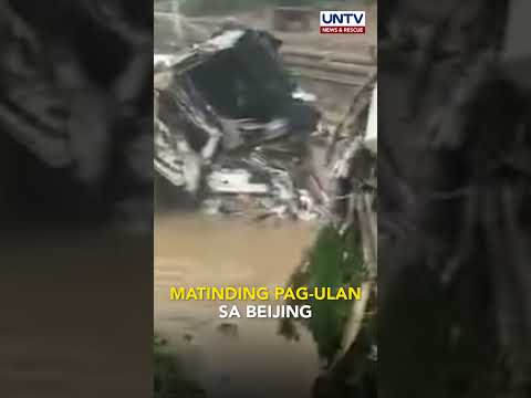 33 tao, patay; 18, nawawala dahil sa matinding pag-ulan sa Beijing, China