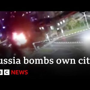Ukraine war: Second Russian fighter jet by chance bombs possess city – BBC News