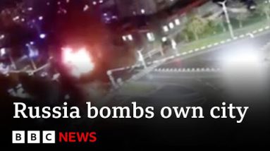 Ukraine war: Second Russian fighter jet by chance bombs possess city – BBC News