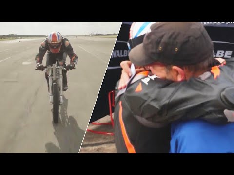 Man Sets Original World Story for Fastest Males’s Biking Bustle