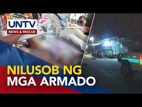 MNLF community sa Cotabato City, sinalakay ng armadong grupo; 2 patay, 5 ang sugatan