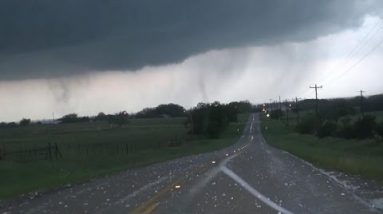 Softball-sized hail falls in Dallas