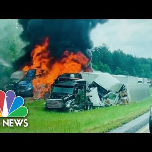 Deadly Break On Arkansas Interstate Entails Eight Tractor-Trailers