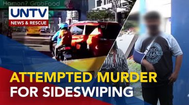 Attempted extinguish filed vs  SUV driver who sideswiped a rider in EDSA Ortigas