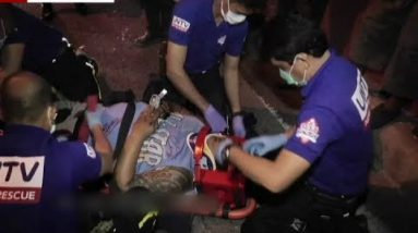 Magkahiwalay na bike accident sa Quezon City, nirespondehan ng UNTV Info and Rescue