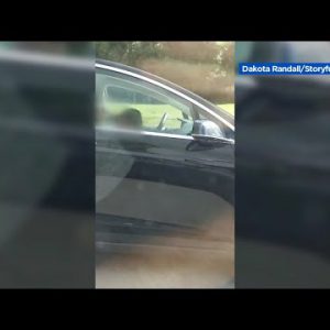 Raw: Tesla driver it sounds as if caught asleep at the wheel in Massachusetts | ABC7