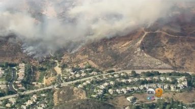 Crews Carry out Ground On Hearth Reach Lake Sherwood In Ventura County