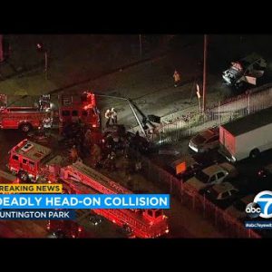 2 killed, 2 others critically injured following car atomize in Huntington Park