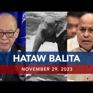 UNTV: HATAW BALITA |  November 29, 2023