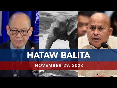 UNTV: HATAW BALITA |  November 29, 2023