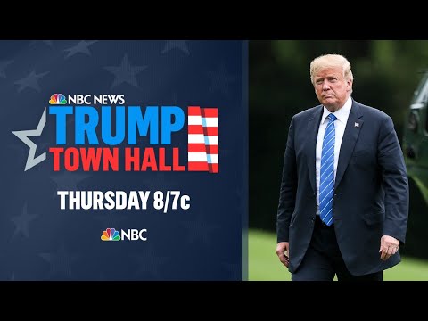 Donald Trump Town Hall With Voters | Election 2020 | NBC Recordsdata