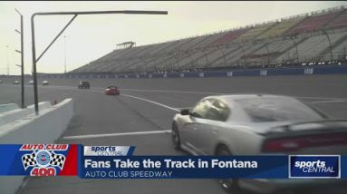 Followers choose the be aware at Fontana Speedway