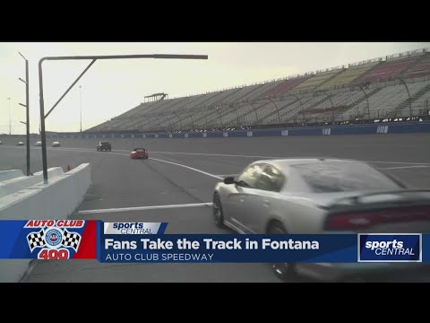 Followers choose the be aware at Fontana Speedway